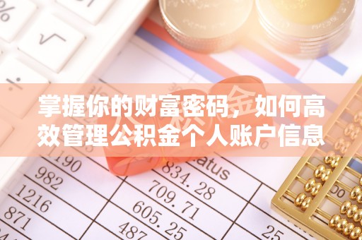 沈阳掌握你的财富密码，如何高效管理公积金个人账户信息