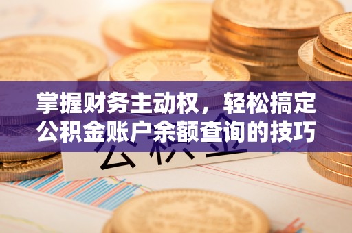 沈阳掌握财务主动权，轻松搞定公积金账户余额查询的技巧与方法