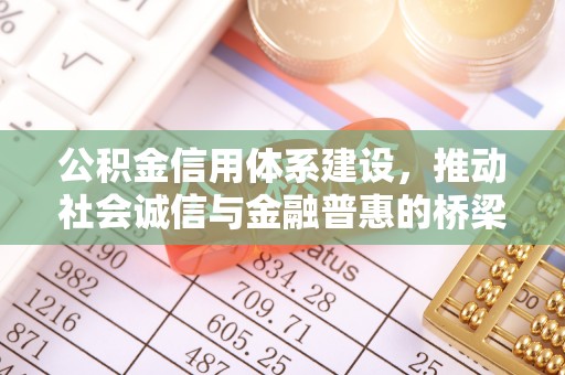 沈阳公积金信用体系建设，推动社会诚信与金融普惠的桥梁