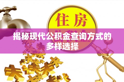 沈阳揭秘现代公积金查询方式的多样选择