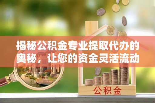 沈阳揭秘公积金专业提取代办的奥秘，让您的资金灵活流动