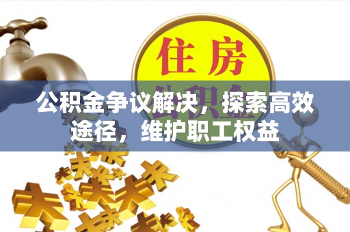 沈阳公积金争议解决，探索高效途径，维护职工权益