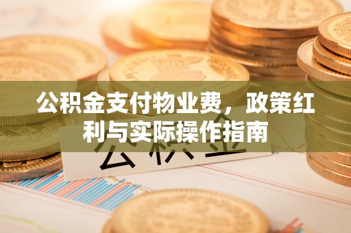 沈阳公积金支付物业费，政策红利与实际操作指南