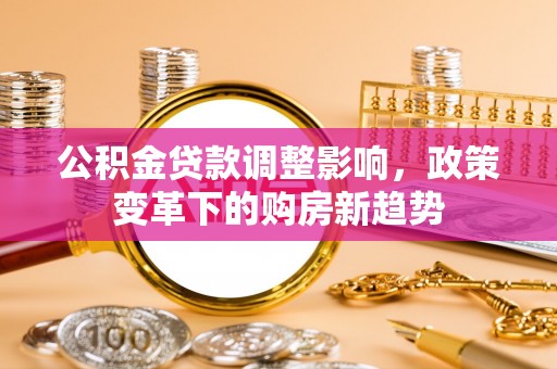 沈阳公积金贷款调整影响，政策变革下的购房新趋势
