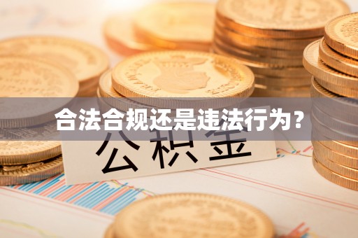 沈阳合法合规还是违法行为？